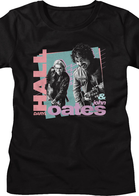 Womens Vintage Photo Hall & Oates Shirt - main product image