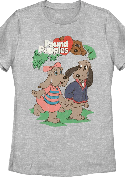 Womens Violet and Cooler Pound Puppies Shirt - main product image