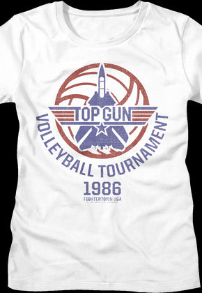 Womens Volleyball Tournament Top Gun Shirt