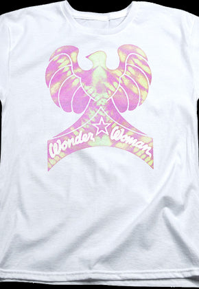 Womens Wonder Woman Bird Logo DC Comics Shirt