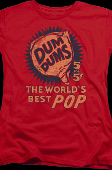 Womens World's Best Pop Dum-Dums Shirt