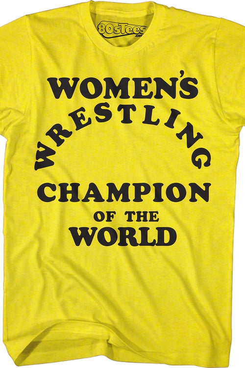 Women's Wrestling Champion T-Shirtmain product image