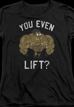 Womens You Even Lift Teen Titans Go Shirt
