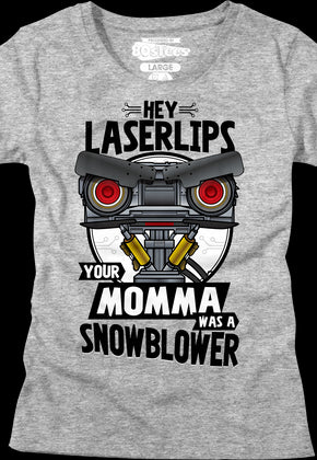 Womens Your Momma Was A Snowblower Short Circuit Shirt