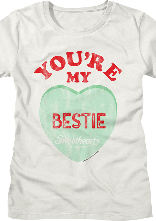 Womens You're My Bestie Sweethearts Shirt - main product image
