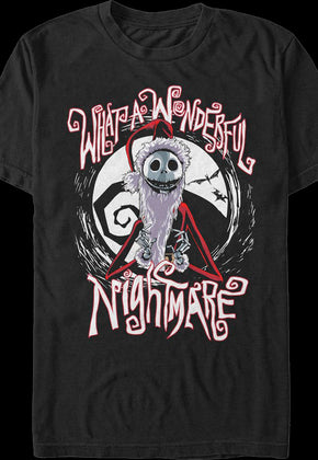 Wonderful Nightmare Before Christmas T-Shirt