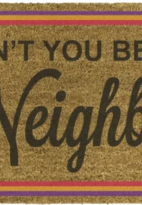 Won't You Be My Neighbor Mister Rogers Doormat