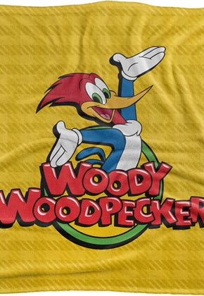 Woody Woodpecker Fleece Blanket