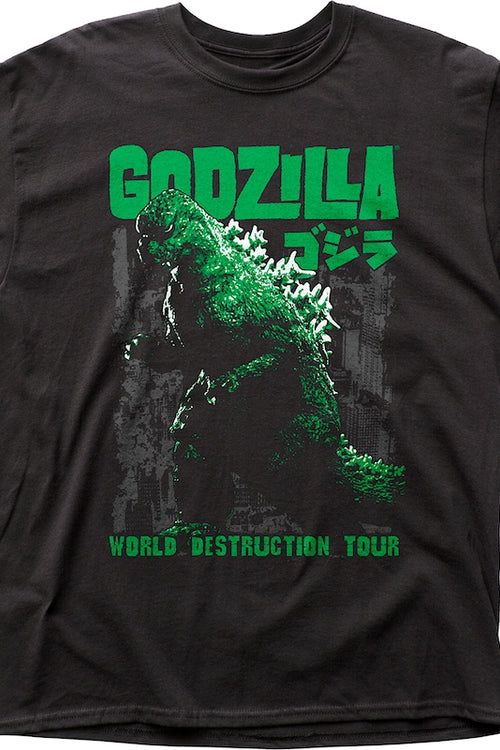 World Destruction Tour Godzilla T-Shirtmain product image