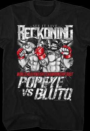 World Heavyweight Championship Bout Popeye T-Shirt