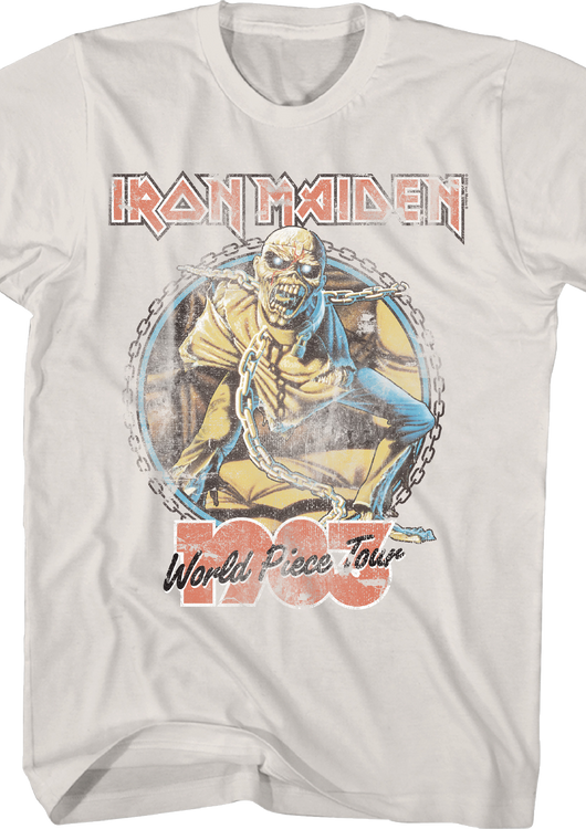 World Piece Tour Iron Maiden T-Shirt - main product image