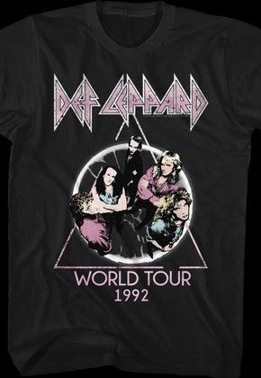 World Tour 1992 Def Leppard T-Shirt