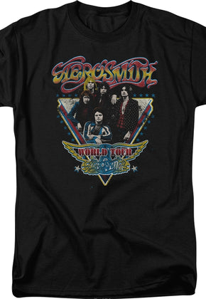 Black World Tour Aerosmith T-Shirt