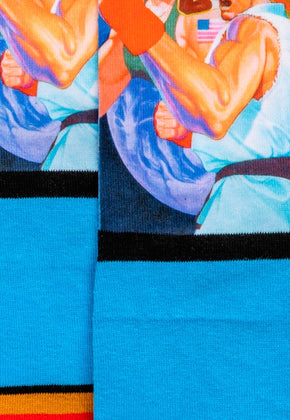 World Warriors Street Fighter Socks