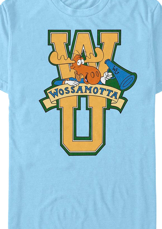 Wossamotta U Rocky And Bullwinkle T-Shirt - main product image