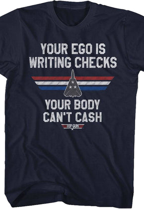 Writing Checks Top Gun T-Shirt