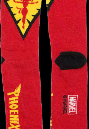 X-Men Phoenix Marvel Comics Socks