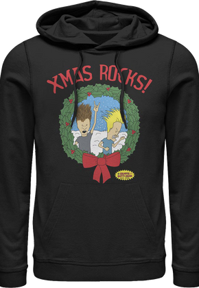 Xmas Rocks Beavis And Butt-Head Hoodie