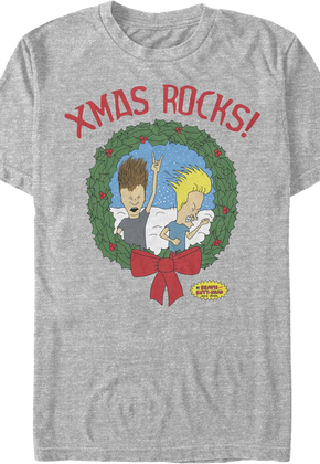Xmas Rocks Beavis And Butt-Head T-Shirt
