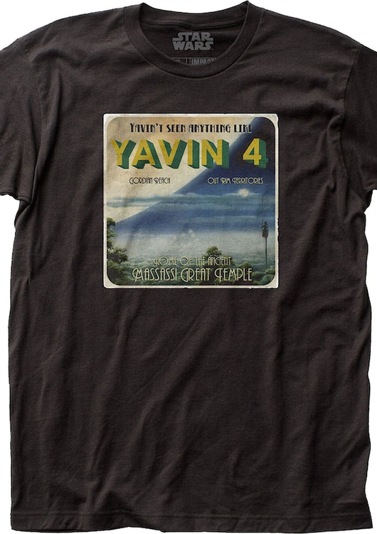 Yavin 4 Postcard Star Wars T-Shirt - main product image