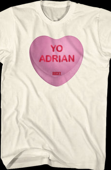 Yo Adrian Candy Heart Rocky T-Shirt