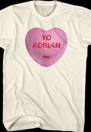 Yo Adrian Candy Heart Rocky T-Shirt