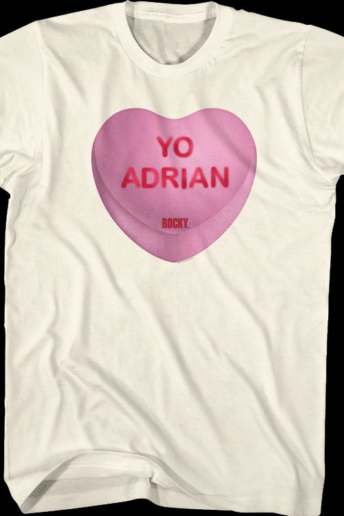 Yo Adrian Candy Heart Rocky T-Shirtmain product image