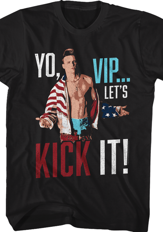 Yo VIP Let's Kick It Vanilla Ice T-Shirt - main product image
