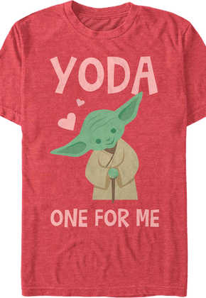 Yoda One For Me Star Wars T-Shirt