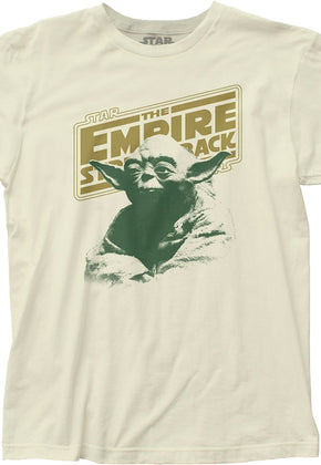 Yoda The Empire Strikes Back Poster Star Wars T-Shirt