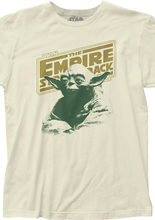 Yoda The Empire Strikes Back Poster Star Wars T-Shirt - main product image