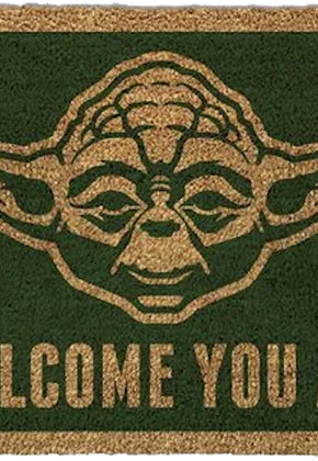 Yoda Welcome You Are Star Wars Doormat