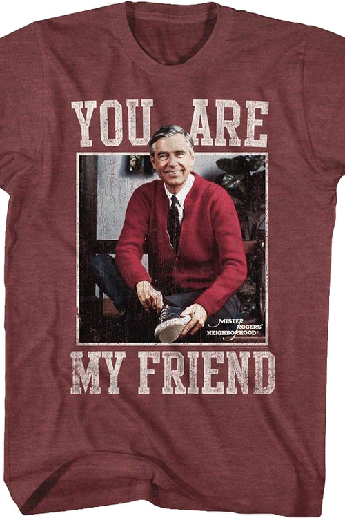 You Are My Friend Mr. Rogers T-Shirtmain product image
