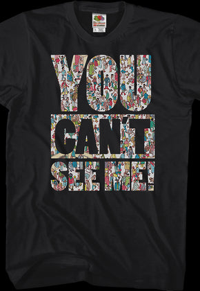 You Can't See Me Where's Waldo T-Shirt
