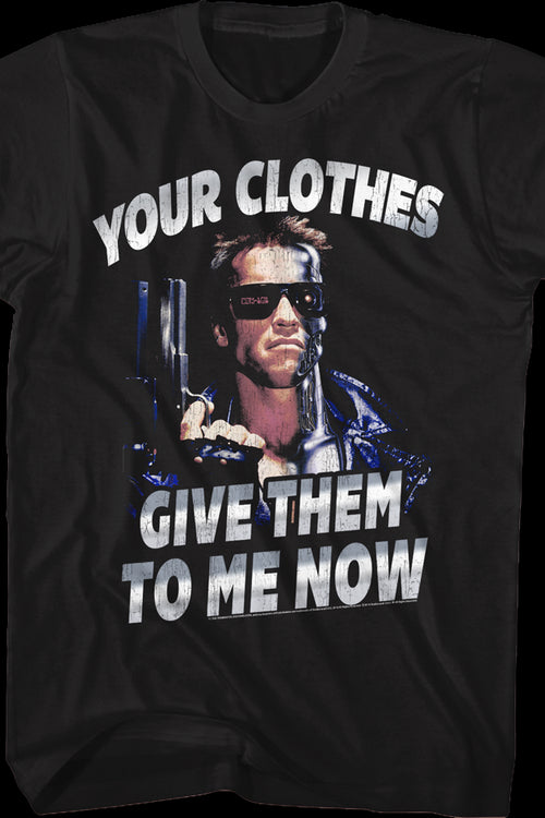Your Clothes Terminator T-Shirtmain product image