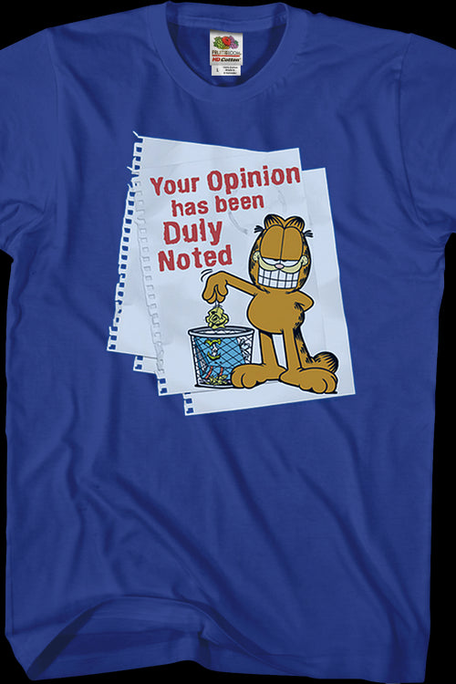 Your Opinion Garfield T-Shirtmain product image