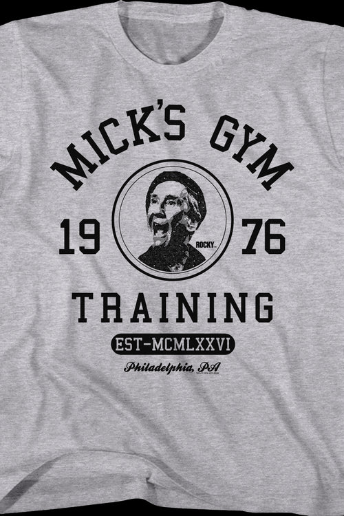 Youth 1976 Mick's Gym Rocky Shirtmain product image