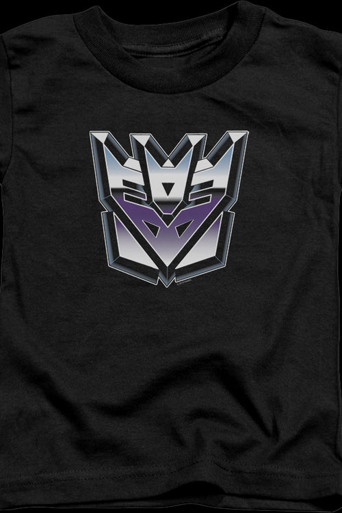 Youth Airbrush Decepticon Logo Transformers Shirtmain product image