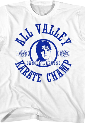 Youth All Valley Champ Karate Kid Shirt