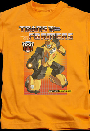 Youth Autobot Bumblebee Transformers Shirt