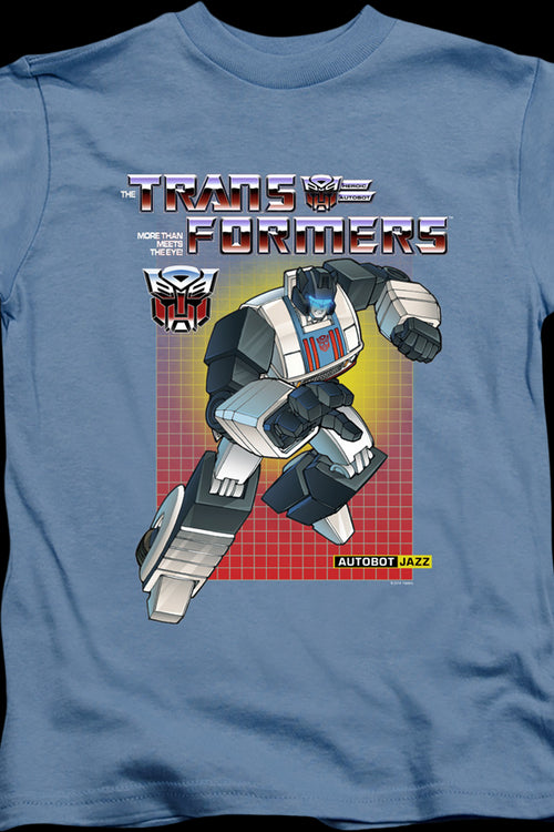 Youth Autobot Jazz Transformers Shirtmain product image