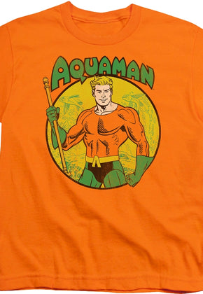 Youth Circle Aquaman Shirt