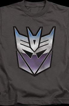 Youth Decepticon Vintage Logo Transformers Shirt