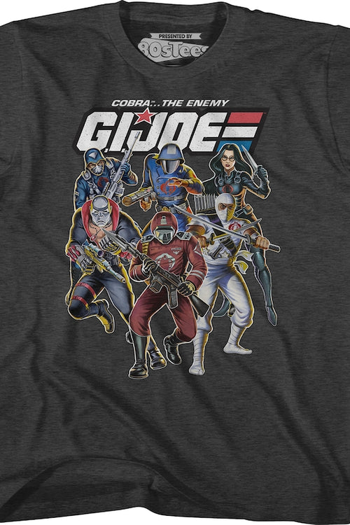 Youth Distressed Cobra Members GI Joe Shirtmain product image