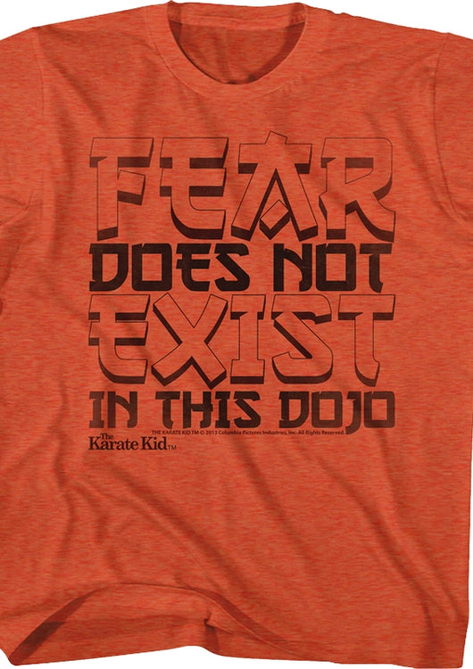 Youth Fear Does Not Exist In This Dojo Karate Kid Shirt - main product image