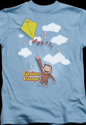 Youth Fly a Kite Curious George Shirt
