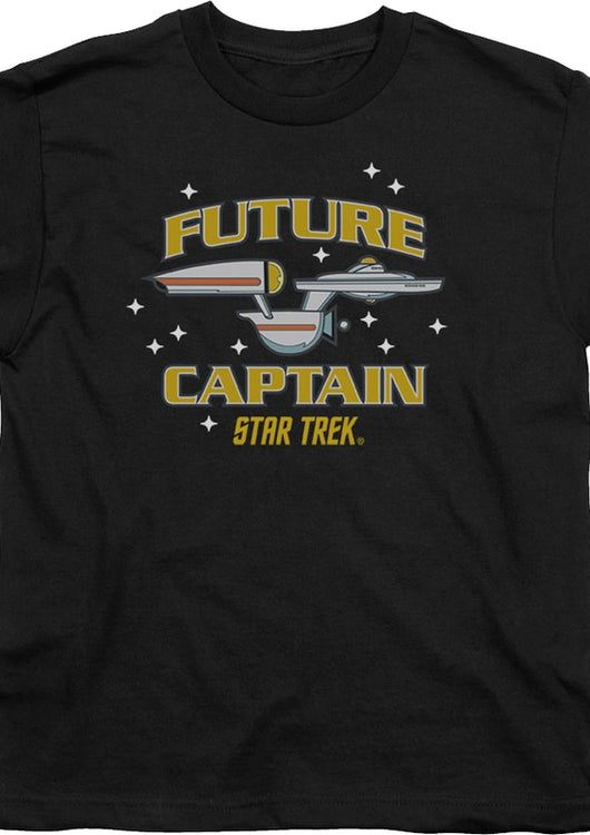 Youth Future Captain Star Trek Shirt - main product image