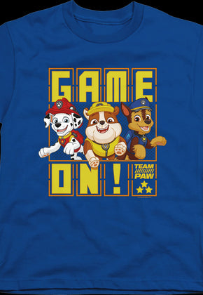 Youth Game On PAW Patrol Shirt