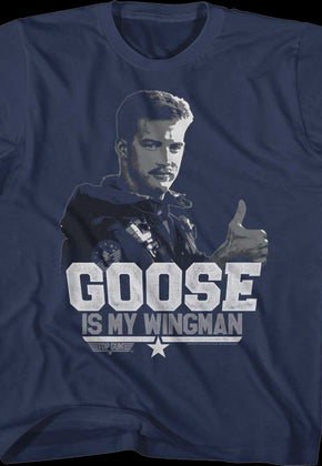 Youth Goose Is My Wingman Top Gun Shirt