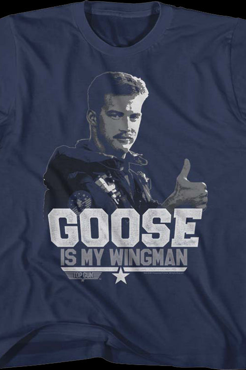 Youth Goose Is My Wingman Top Gun Shirtmain product image